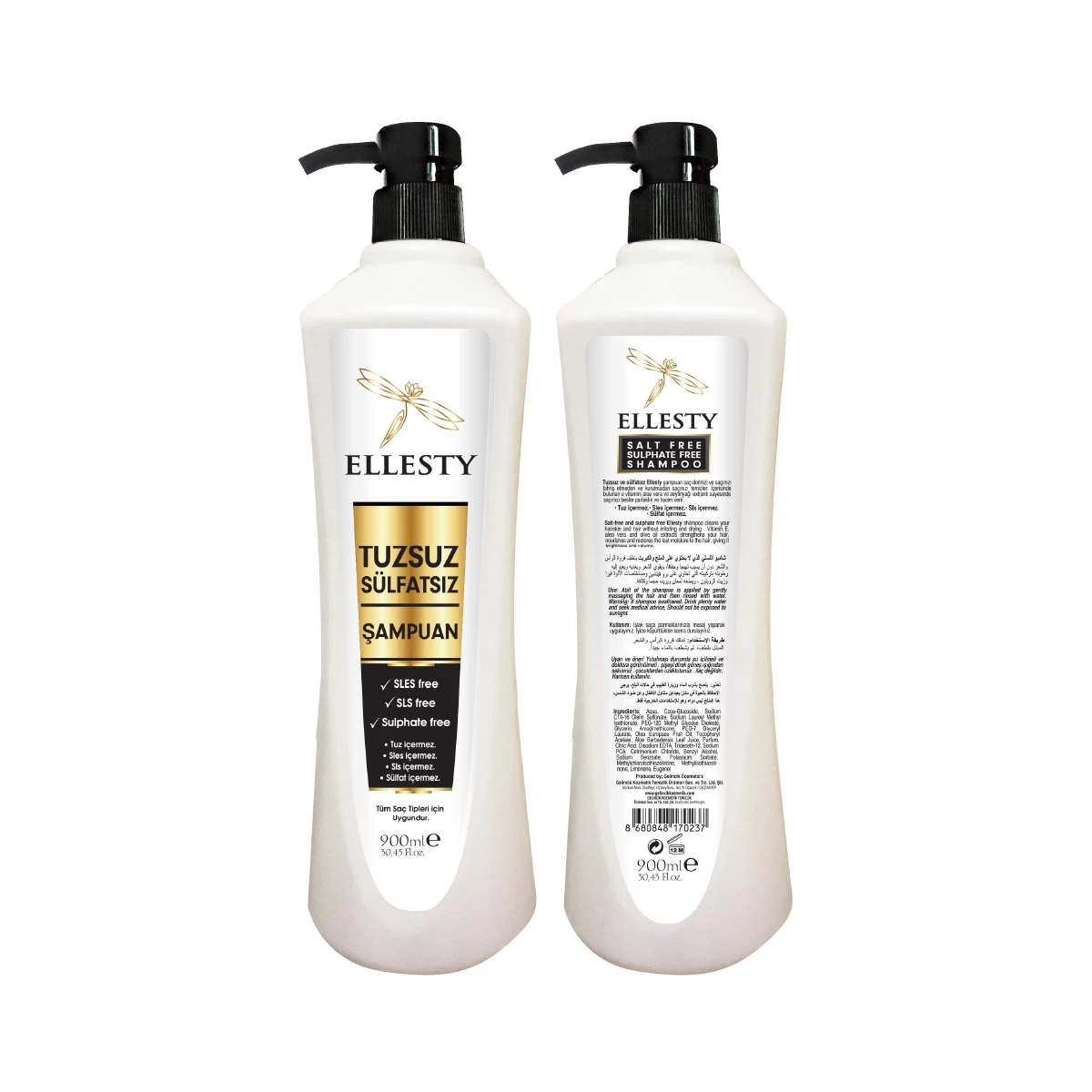 Ellesty Salt Free Sulphate Free Shampoo